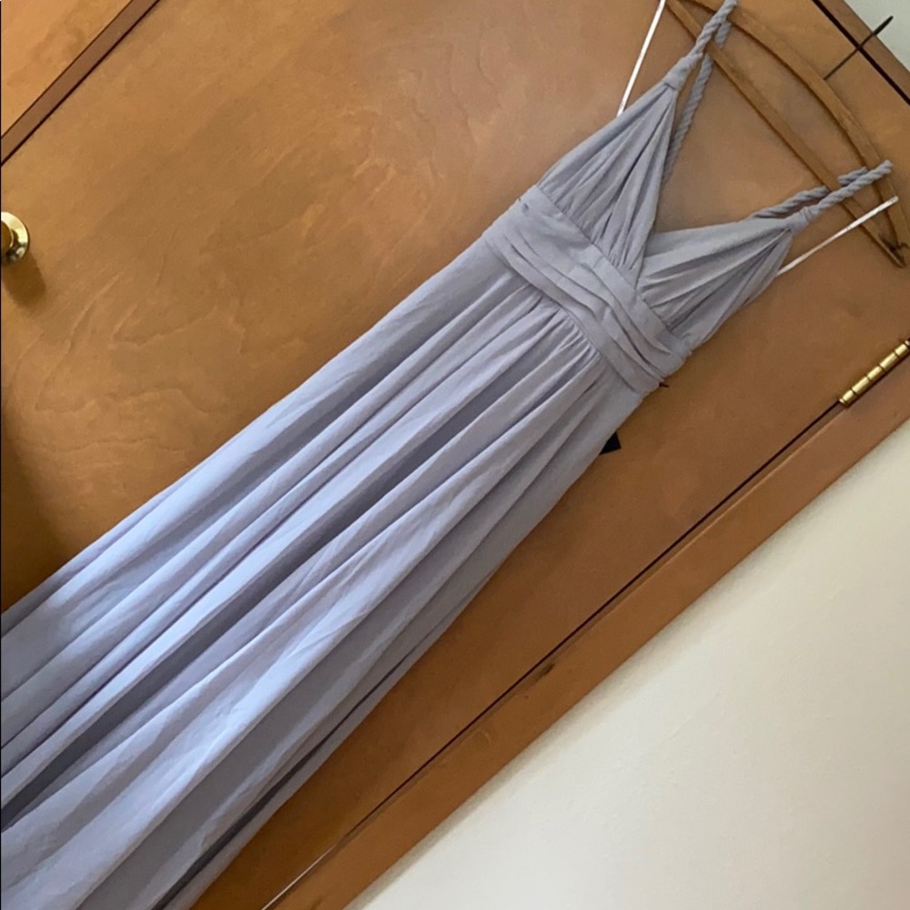 Lulu’s Grey Maxi Dress